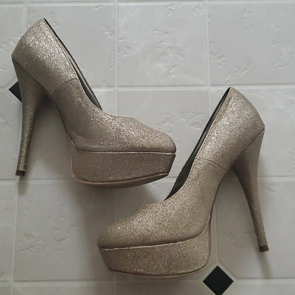 Glittery High Heels